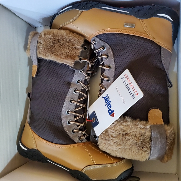 Pajar | Brie Faux Fur Cuff Waterproof Boot - Picture 6 of 6